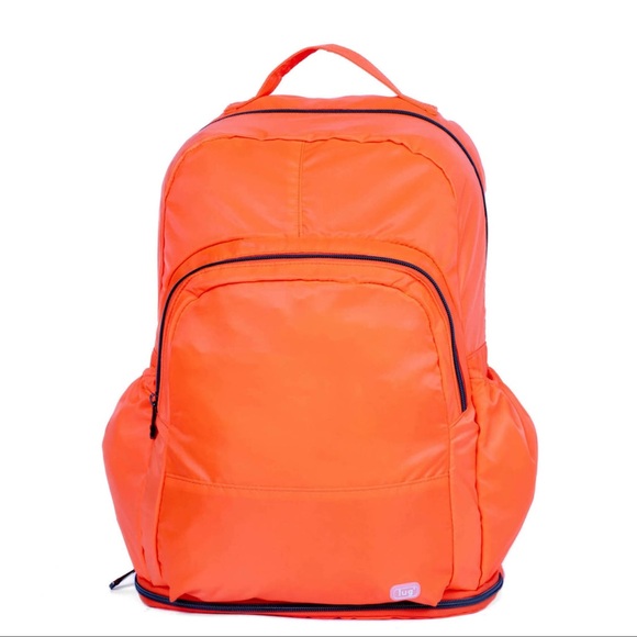 LUG ECHO 2 Packable Backpack-Coral Brand New in Package (regularly $65) UNISEX🧡 - Picture 2 of 8